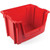 Stackable Open Fronted Storage Pick Bin - 50 Litre - Red