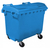 Taylor 660 Litre Wheeled Eco-Bin - x2 Containers - Yellow