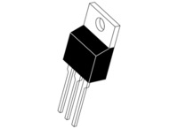 Bipolartransistor, NPN, 5 A, 60 V, THT, TO-220, TIP120G