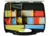 Schrumpfschlauch-Set 3:1, dünnwandig, farbig, 975-teilig