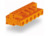 Buchsenleiste, 10-polig, RM 7.62 mm, abgewinkelt, orange, 232-870/045-000