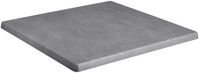 Tischplatte Topalit quadratisch; 70x70 cm (LxB); beton; quadratisch