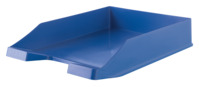 Briefablage KARMA, DIN A4/C4, 100% Recyclingmaterial, stabil, öko-blau