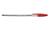 ValueX Ballpoint Pen 1.0mm Tip 0.7mm Line Red (Pack 50)