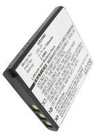Camera Battery for GE 2.8Wh Li-ion 3.7V 750mAh Black, 2.8Wh Li-ion 3.7V 750mAh Black, E840S, G1, G2, G3 Kamera- / Camcorder-Batterien