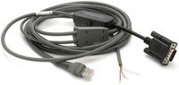 Cable RS232 Nixdorf 2,8m Gerade Zubehör Barcode Leser