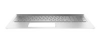 Top Cover W Kb Uk 859229-031, Housing base + keyboard, UK English, Keyboard backlit, HP, ENVY 15-as Einbau Tastatur