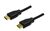 1m HDMI to HDMI - M/M HDMI cable HDMI Type A (Standard) Black St 1.00m sw