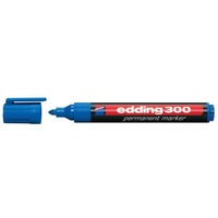 Permanentmarker 300, Rundspitze, nachfüllbar, 1,5-3mm, blau EDDING 4-300003