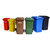 Contenedor de basura de plástico DIN EN 840