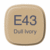 Marker E43 Dull Ivory
