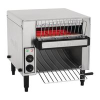 Dualit DCT2I Conveyor Toaster in Silver Stainless Steel with Standby Setting