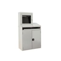 Double depth computer workstation