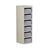 Post box lockers - 240 Series, light grey with 6 compartments
