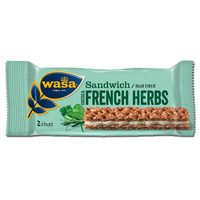 Wasa Sandwich Käse Französische Kräuter, Knäcke, 30g Riegel