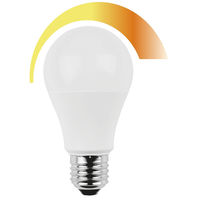 LED-Lampe Birnenform 10 Watt warmweiß, Dim to warm