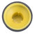 Cliff CL170845CR K87MBR Black Touch Knob Push Spline Shaft 6mm - Yellow Pointer Image 2