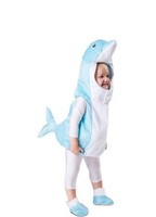 Disfraz de Delfín Azul para niño y bebé 1-2A