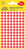 Markierungspunkte, Ø 8 mm, 4 Bogen/416 Etiketten, rot