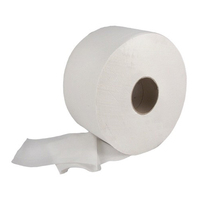Mini Jumbo Toilet Roll 150m 2ply White - Pack Of 12