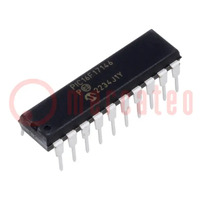IC: PIC microcontroller; 28kB; ADC,DAC,EUSART,I2C / SPI; THT