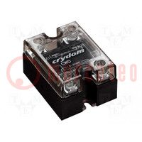 Relay: solid state; Ucntrl: 4÷32VDC; 10A; 48÷660VAC; screw type