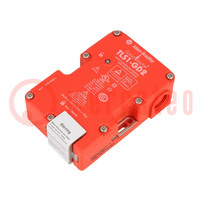 Safety switch: bolting; TLS1-GD2; NC x2; IP67; plastic; red; 24VDC