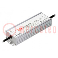 Power supply: switched-mode; LED; 100W; 24VDC; 4A; 90÷305VAC; IP67