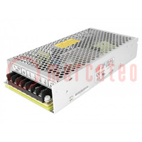 Power supply: switching; for building in,modular; 150W; 3.3VDC