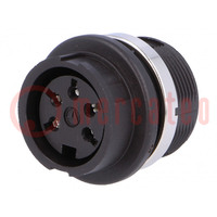 Socket; DIN; female; PIN: 5; Layout: 240°; soldering; 300V; 5A; 0.5mm2