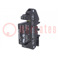 Relay: solid state; Ucntrl: 3÷32VDC; 3A; 24÷280VAC; DRA1-MP; IP00