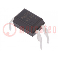 Optokoppler; THT; Ch: 1; OUT: Transistor; UIsol: 5kV; Uce: 70V; DIP4