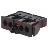 Connector: pluggable terminal block; spring clamp; male; GST18