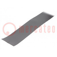 Tape: sealing; W: 95mm; L: 30m; Thk: 2mm; grey; rubber hot-melt; 130%