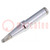 Tip; chisel; 2.4x0.8mm; 480°C; for soldering iron