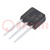 Transistor: N-MOSFET; unipolaire; 600V; 2,5A; Idm: 16A; 70W; IPAK