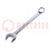 Wrench; combination spanner; 17mm; Chrom-vanadium steel