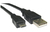 Cables Direct USB2-163 USB cable 3 m USB 2.0 USB A Micro-USB B Black