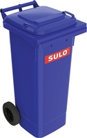 Müllgroßbehälter 80l HDPE blau fahrbar,n