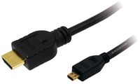 LogiLink HDMI Kabel, A-Stecker - D-Stecker Micro, 1,0 m (11112642)