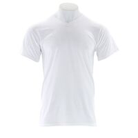Produktbild zu FRUIT OF THE LOOM T-Shirt V-Neck Type F270 bianco Tg. S 100% cotone