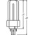 Kompaktleuchtstofflampe Osram Leuchtstofflampe DULUX T/E42W/827