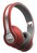 Słuchawki Hi-Fi iX1 RED - z redukcją szumów i bogatym basem, pilot do Apple, Czerwone