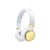 Bezprzewodowe słuchawki nauszne Bluetooth V5.0 Białe