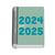 DOHE AGENDA ESCOLAR A6 ESPIRAL DP MEMORY BASIC CUBIERTA PP VERDE 2024-2025