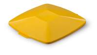 DURABLE Deckel DURABIN LID SQUARE 40, gelb