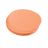 Moderationskarte Kreis klein, 95 mm, Altpapier, 500 Stück, orange