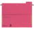 Fehltasche SERIE 18, seitlich mit Streifen, Manilakarton, rot