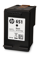 HP Oryginalny, czarny wkład atramentowy 651 Ink Advantage