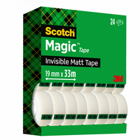 Scotch Magic 33 m Acrylic, Plastic Transparent 24 pc(s)